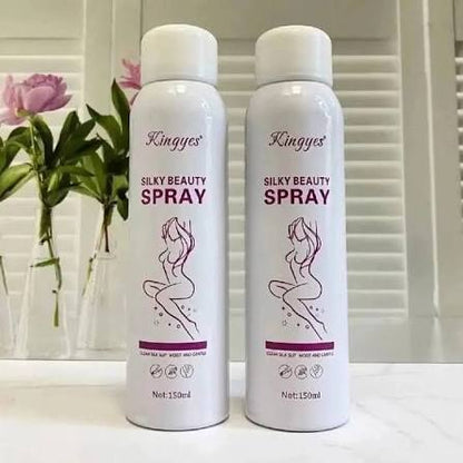 2 BOTTLES of Silky Hair Removal Spray – Painless Hair Removal Spray 150ml